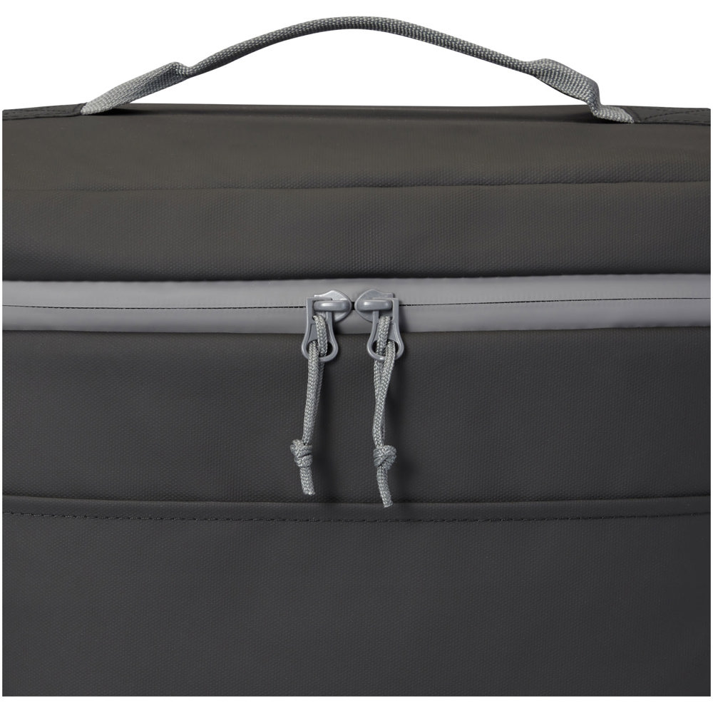 Aqua 20-can GRS recycled water resistant cooler bag 22L