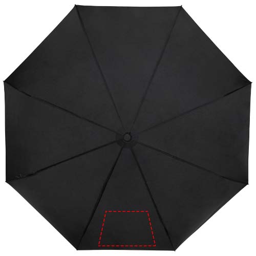 Birgit 21'' foldable windproof recycled PET umbrella