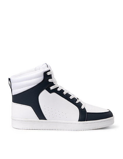Roly Footwear - Space Basketball Shoes - White 01, Navy Blue 55