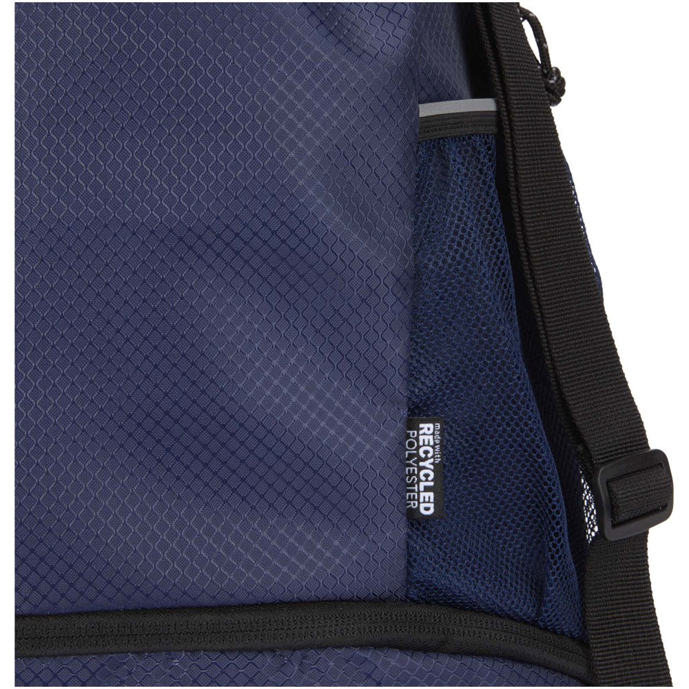 Nomad GRS recycled sports drawstring bag with bottom compartment 18L