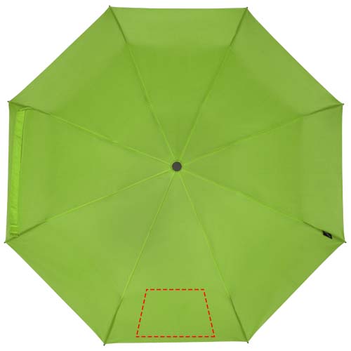 Birgit 21'' foldable windproof recycled PET umbrella
