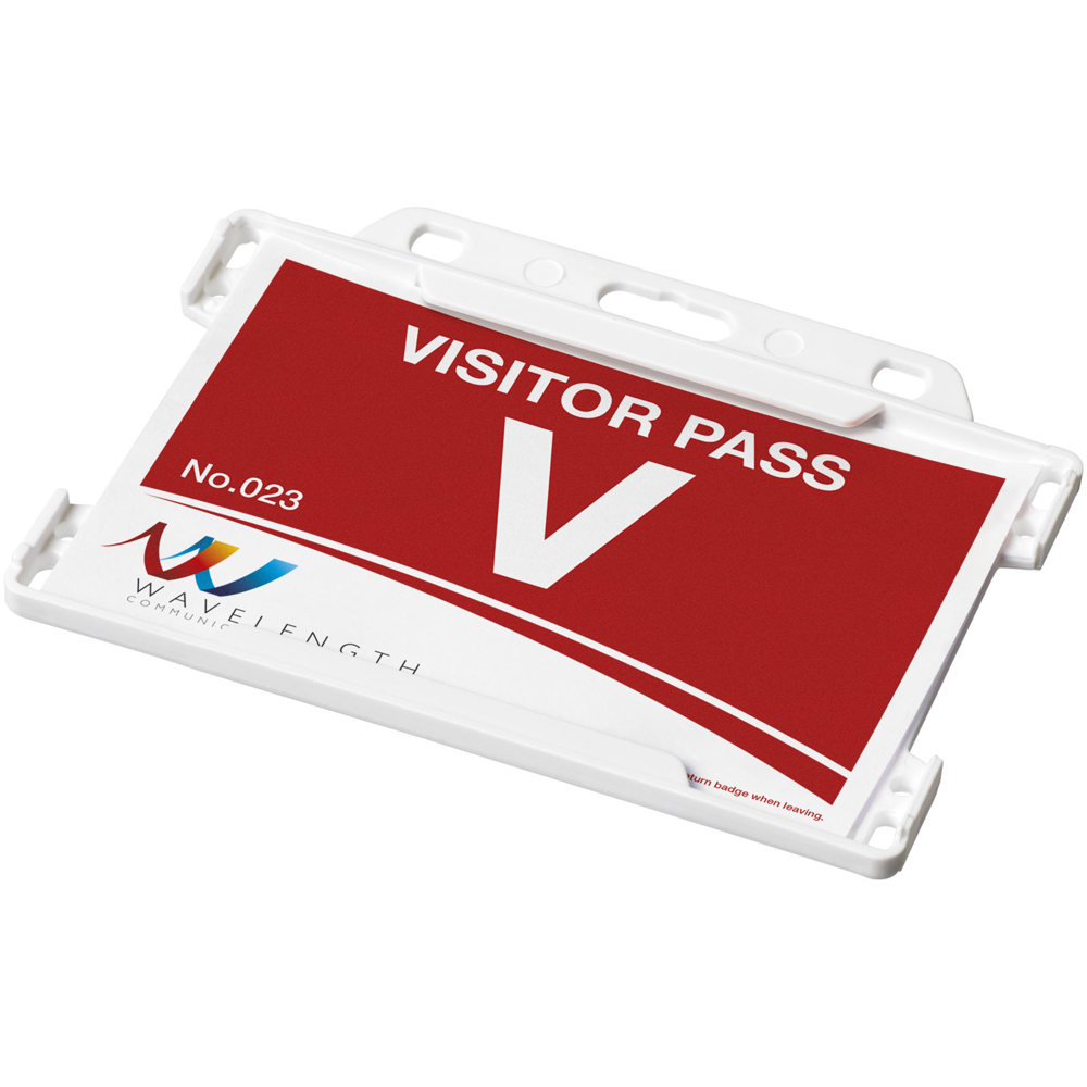 Vega recycled plastic card holder - White