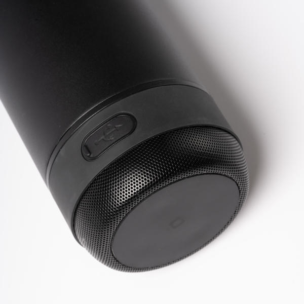 BOTTLE/SPEAKER NUFRIK BLACK
