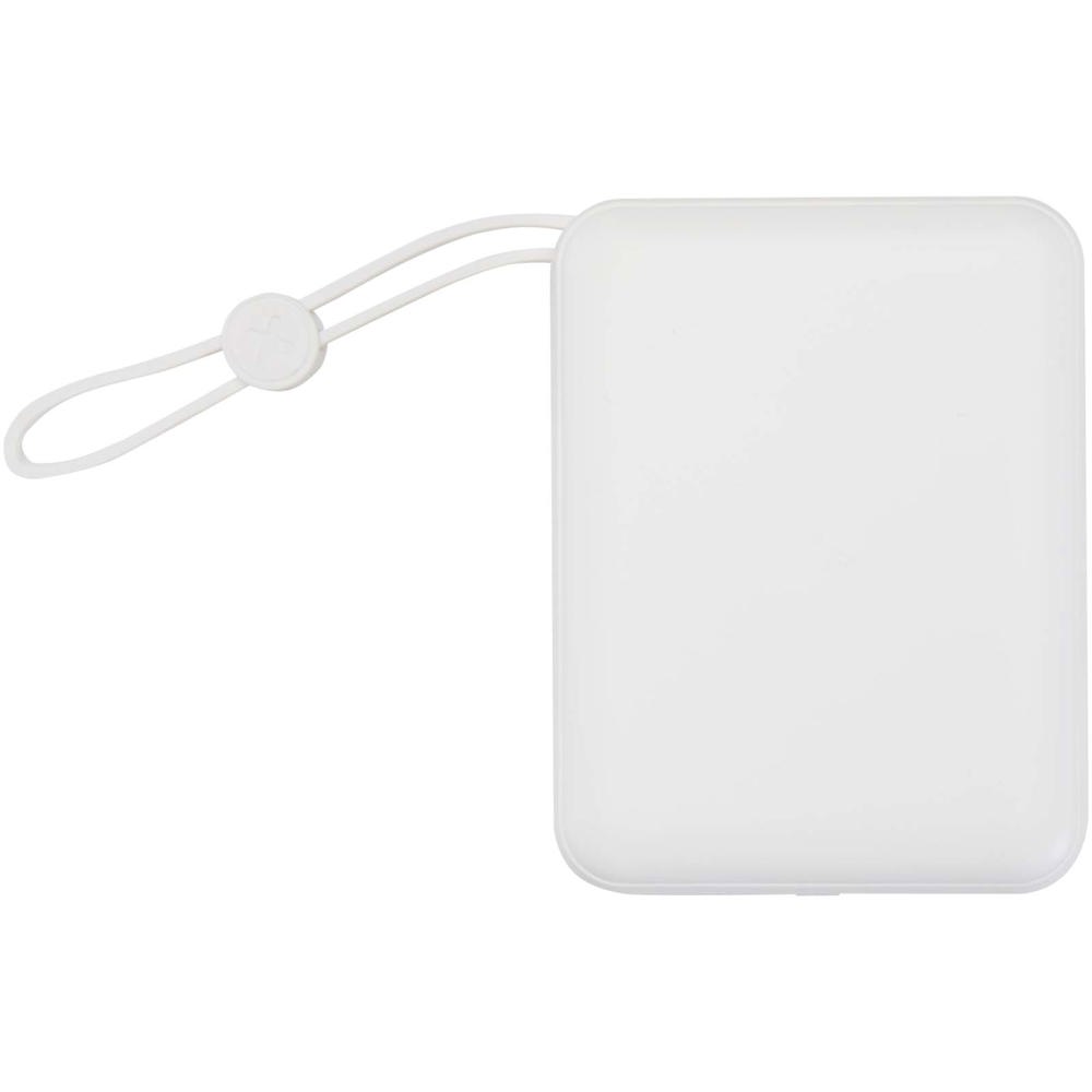 Acrux 10.000 mAh 35W tablet power bank with built in Type-C cable - made from recycled plastic