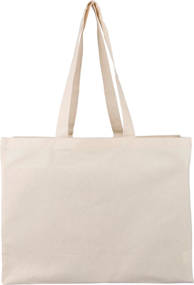 Cotton (180 gsm) shopping bag Novi - Khaki