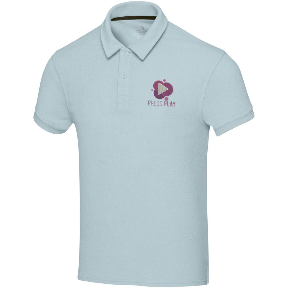 Akoya 230 g/m² GRS recycled terry unisex polo