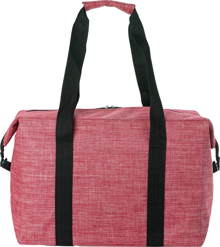600D polyester cooler bag Alejandro - Red