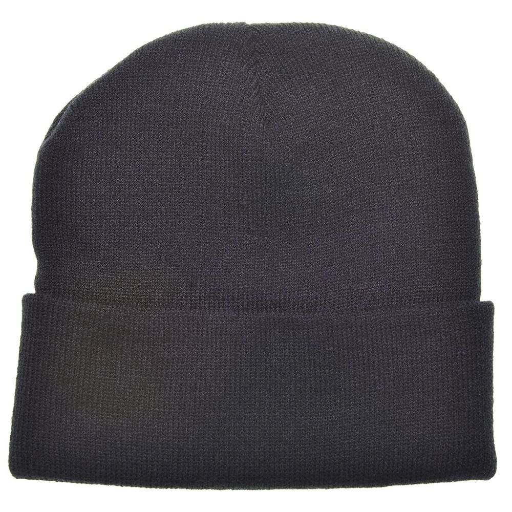 Knitted hat - Black (Black) / Black