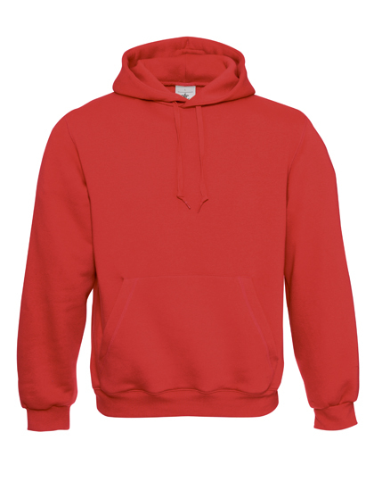B&C BE INSPIRED - Hooded Sweat - Red