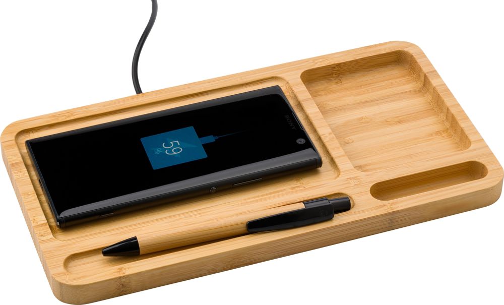 Bamboo desk organizer Faye