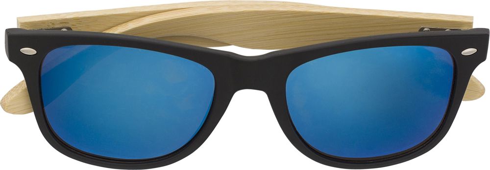 ABS and bamboo sunglasses Luis - Blue