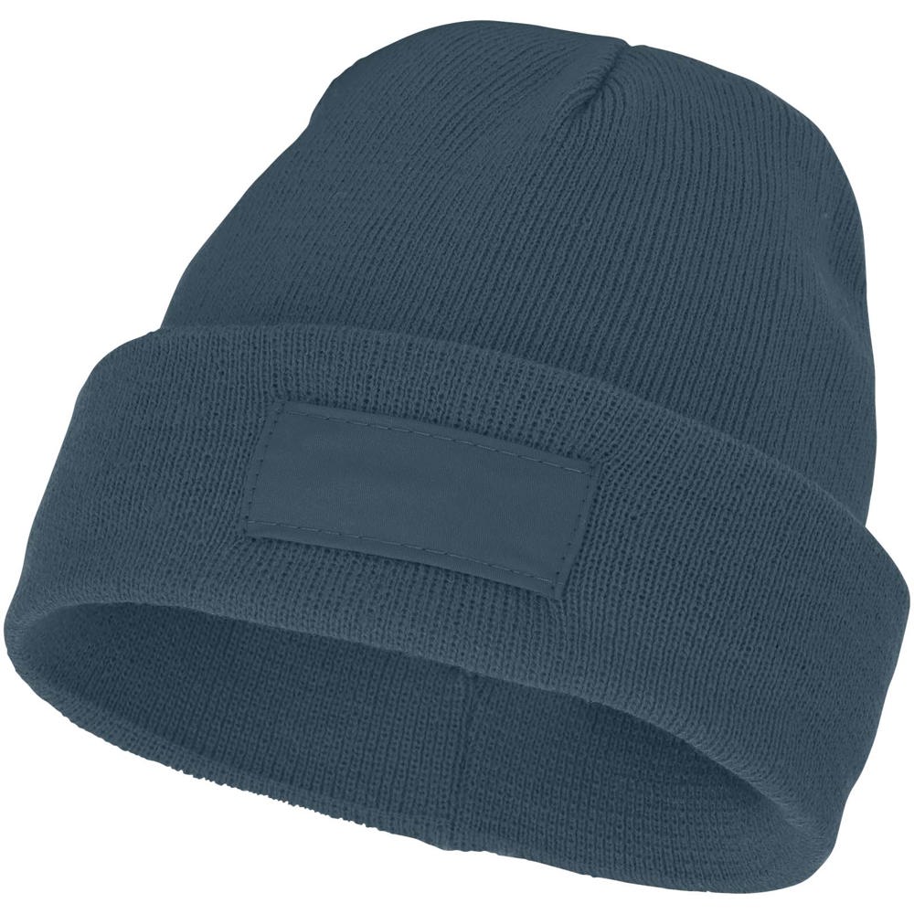 Boreas beanie with patch - Hale Blue