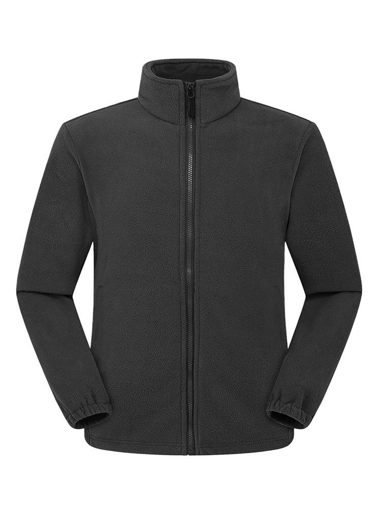 BS Peak full zip fleece sweater, 290 gr/m² - Dark grey (PMS 7540C)