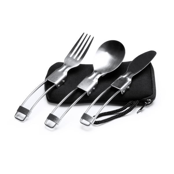 CUTLERY SET TINKER BLACK