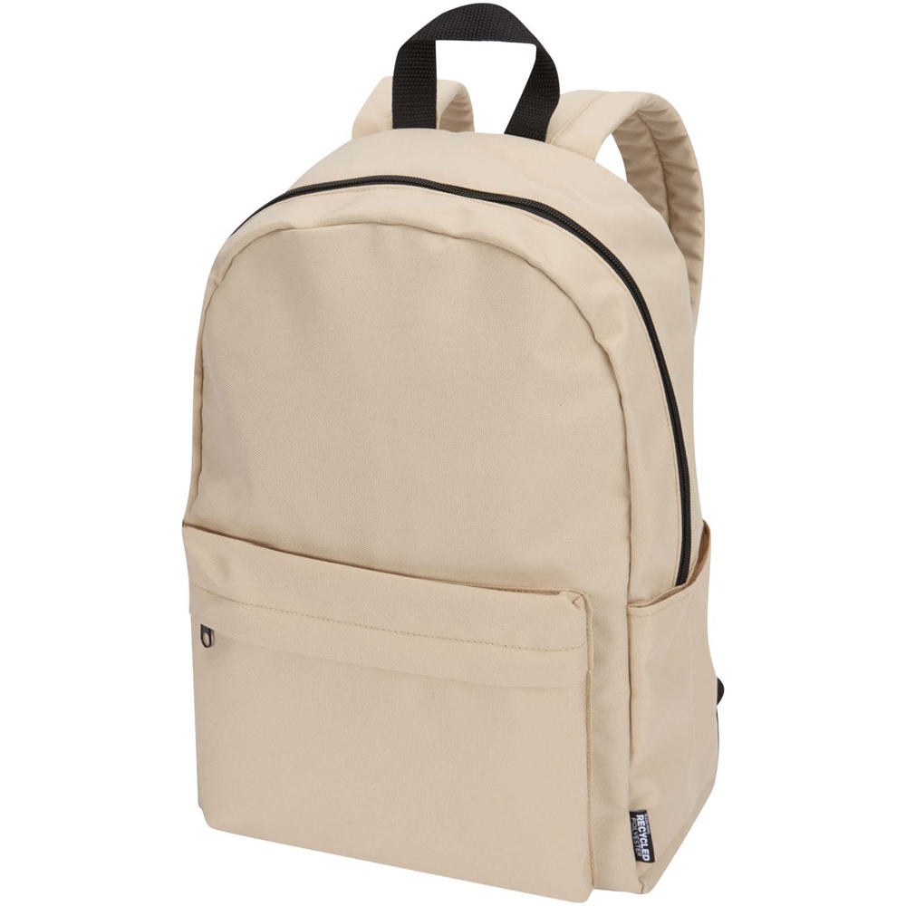 Byron 14" GRS recycled city laptop backpack 16L - Oatmeal