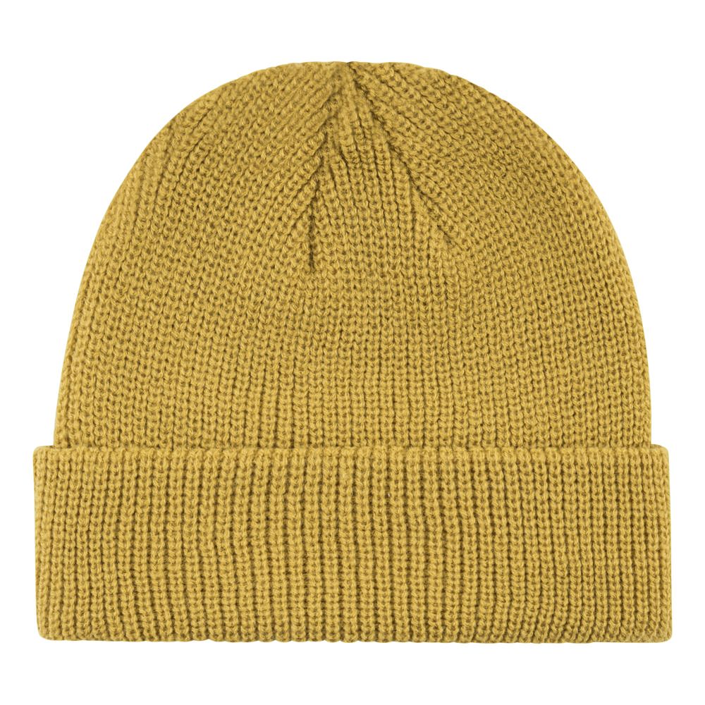Coarsely knitted fisher hat - Mustard yellow (PMS 110c) / Mustard yellow