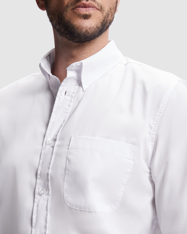 AIFOS LONG SLEEVE SHIRT S/S WHITE