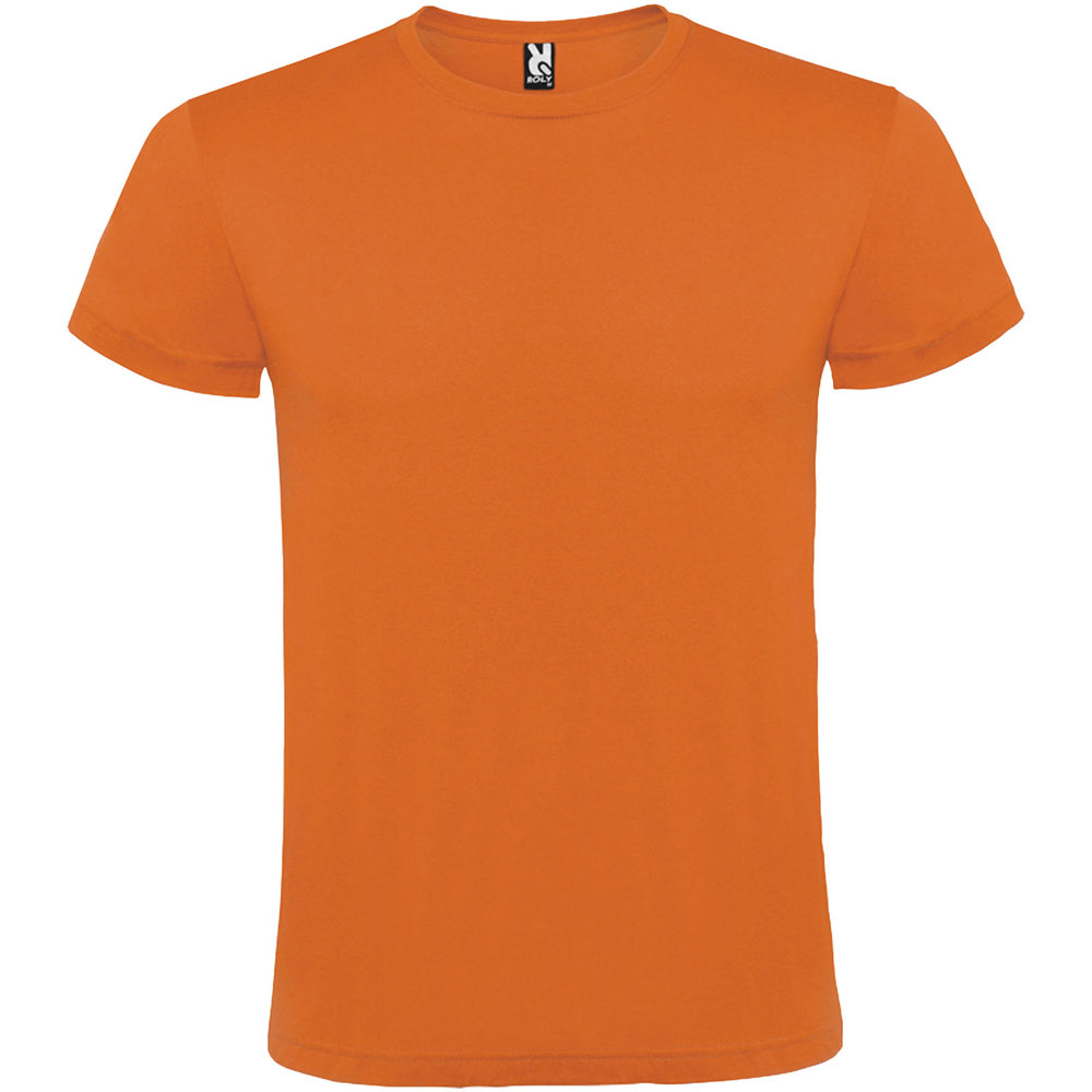 Atomic 150 g/m2 short sleeve unisex t-shirt - Orange