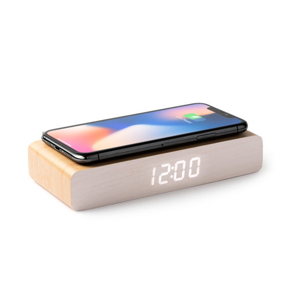 CHARGER CLOCK ICARUS NATURAL