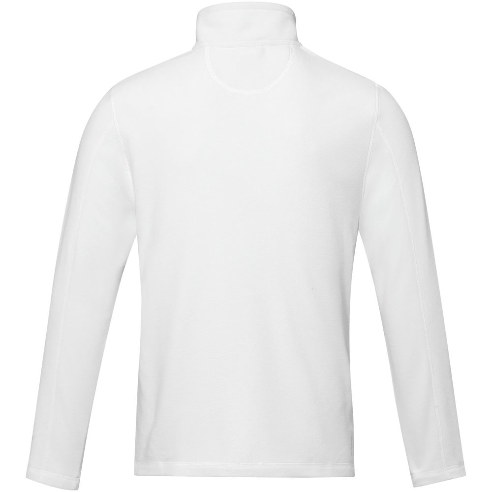 Amber men's GRS recycled full zip fleece jacket