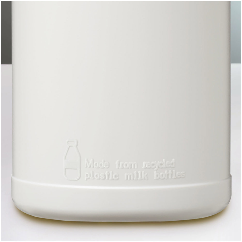 Baseline 500 ml recycled sport bottle with flip lid