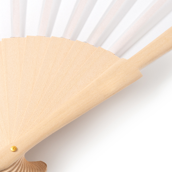 HAND FAN MILOS WHITE