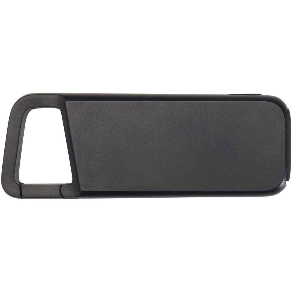 Alkes 5000 mAh 12W recycled plastic water resistant power bank with carabiner