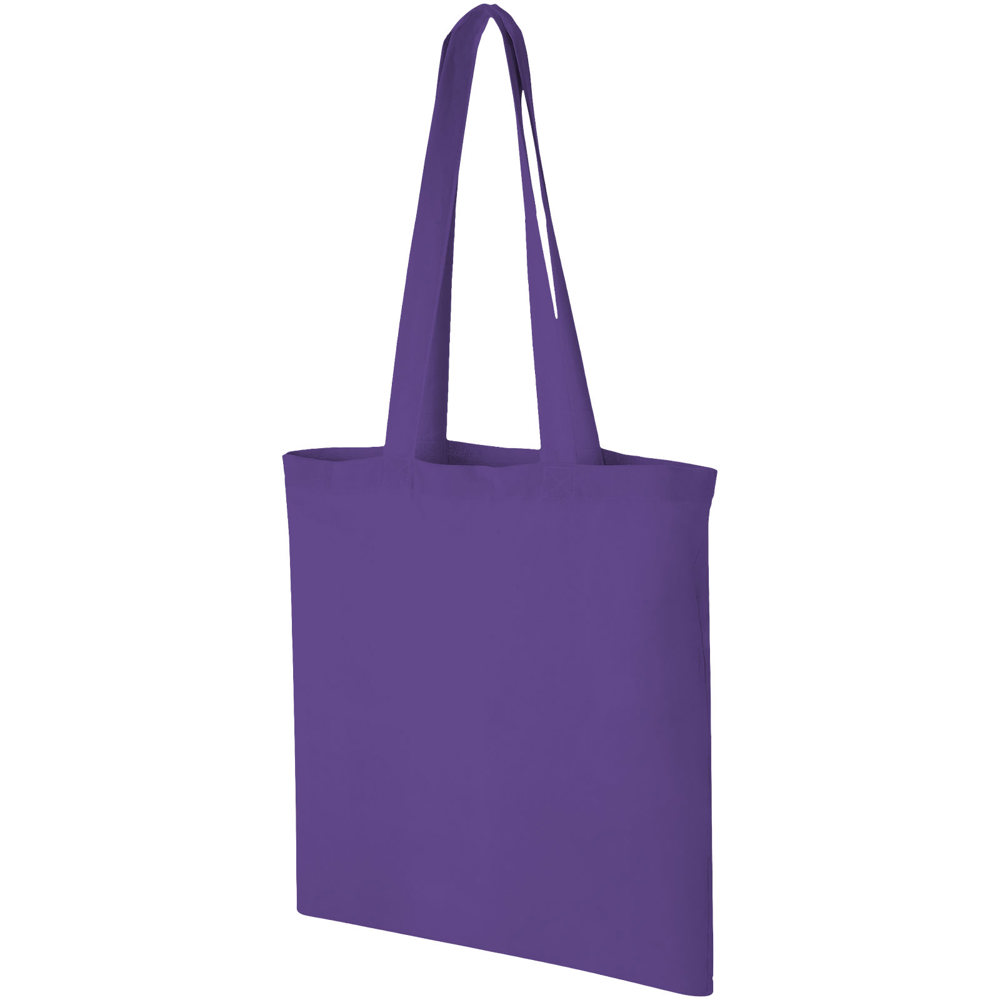 Carolina 100 g/m² cotton tote bag 7L - Lavender
