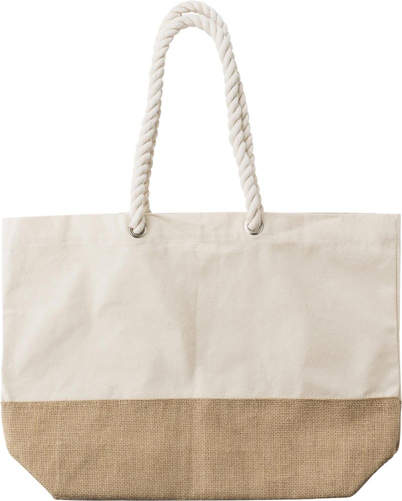 Cotton (280 g/m2) shopping bag Diego - Khaki