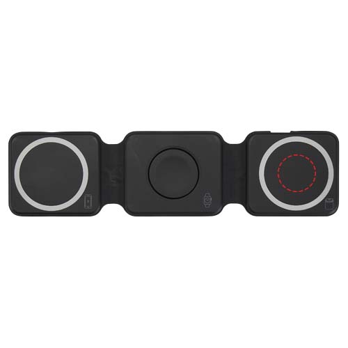 Armus 3-in-1 15W recycled plastic foldable wireless charger