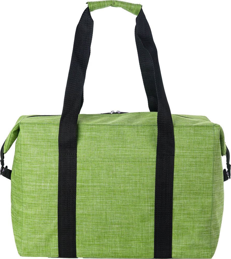 600D polyester cooler bag Alejandro - Light green