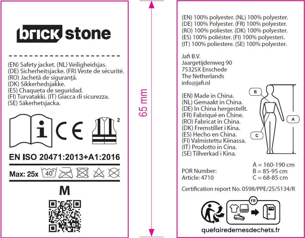 Safety jacket - EN 20471