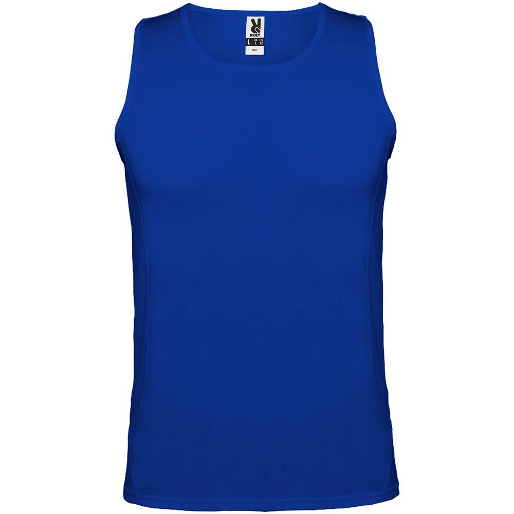 Andre 140 g/m² men's sports vest - Royal Blue
