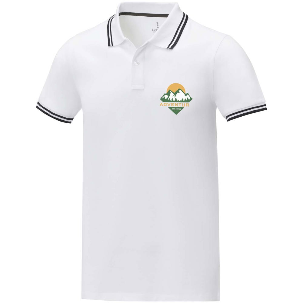 Amarago 200 g/m2 short sleeve men's tipping polo