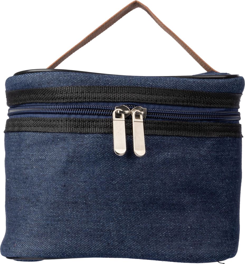 Denim cooler bag Franz - Blue