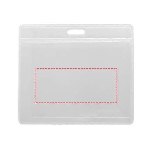 Serge transparent badge holder