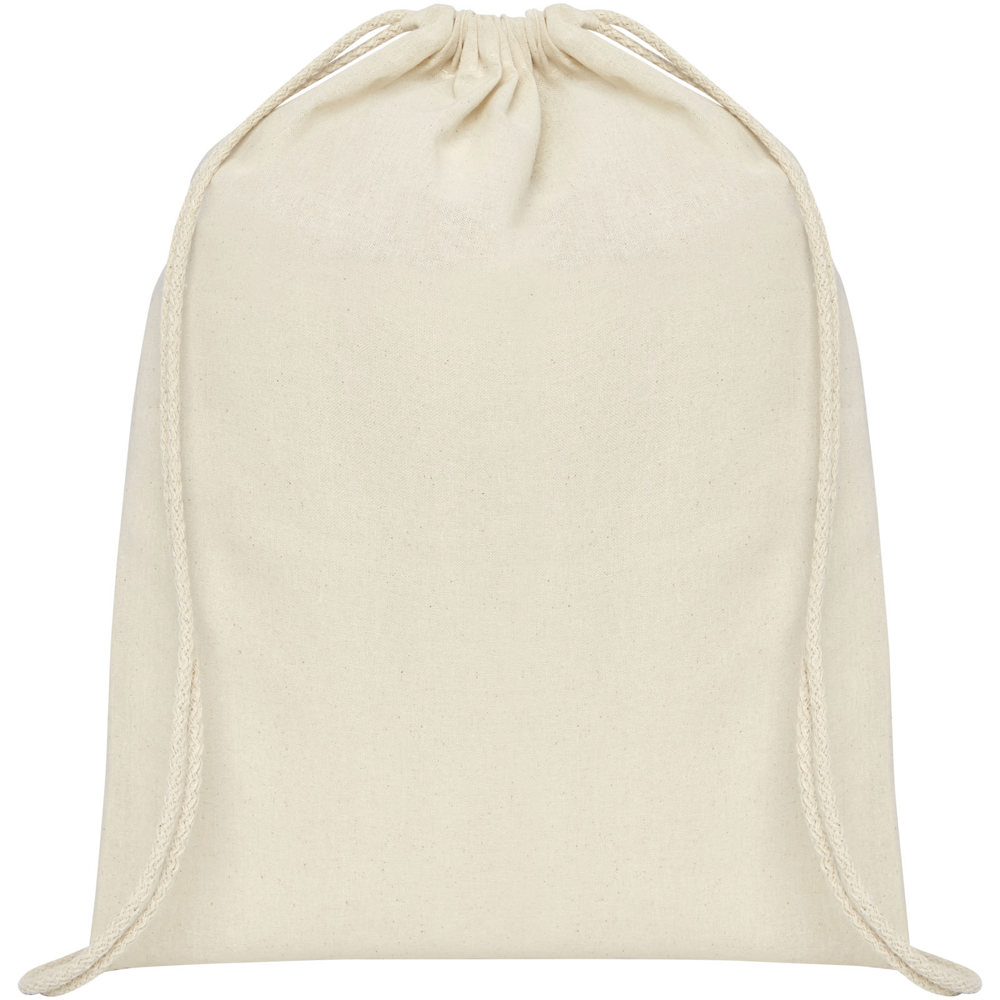 Oregon 100 g/m² cotton drawstring bag 5L