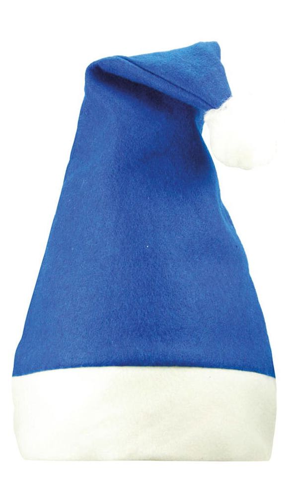 Christmas hat - Royal blue (PMS 286c) / White