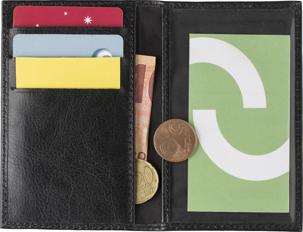 Leather credit card wallet Lee