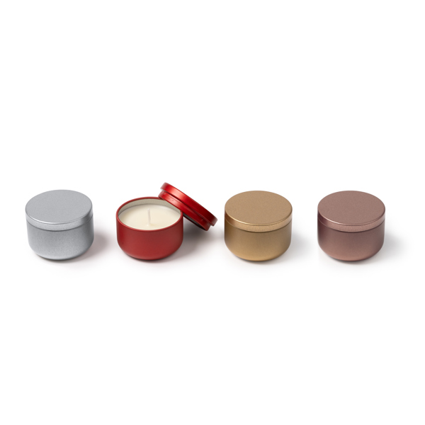 CANDLE GENTO SILVER