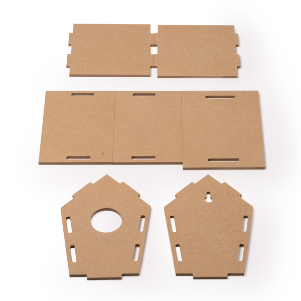 BIRDHOUSE MANIK NATURAL