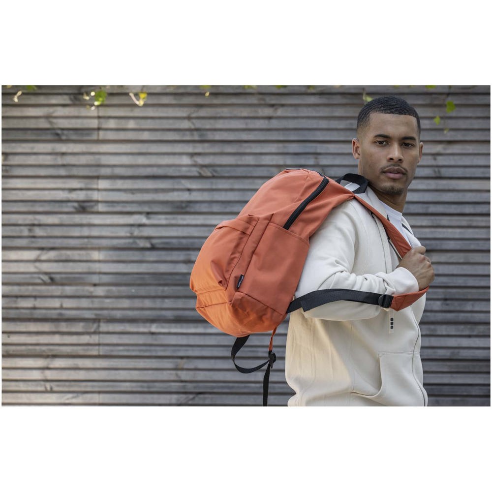 Byron 14" GRS recycled city laptop backpack 16L