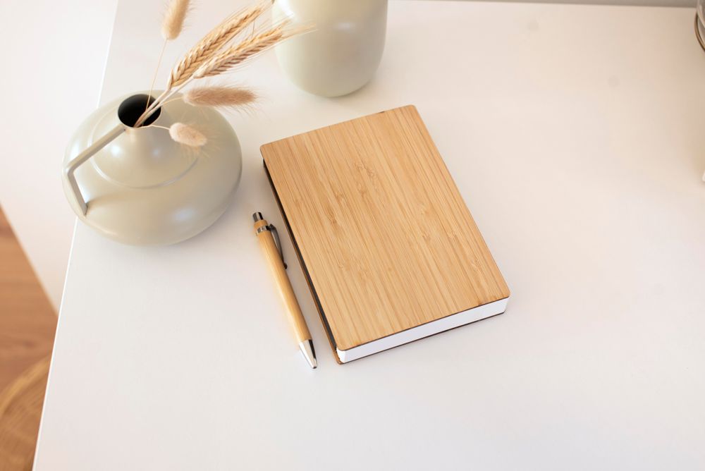 Bamboo cover notebook Jo