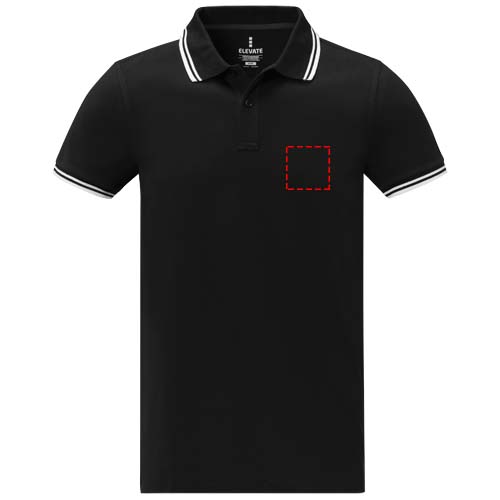 Amarago 200 g/m2 short sleeve men's tipping polo