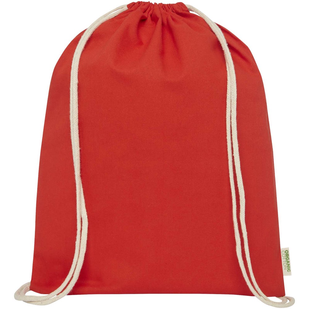 Odisha 140 g/m² OCS organic drawstring bag 5L 
