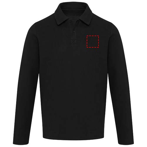 Apollo 245 g/m² long sleeve unisex polo