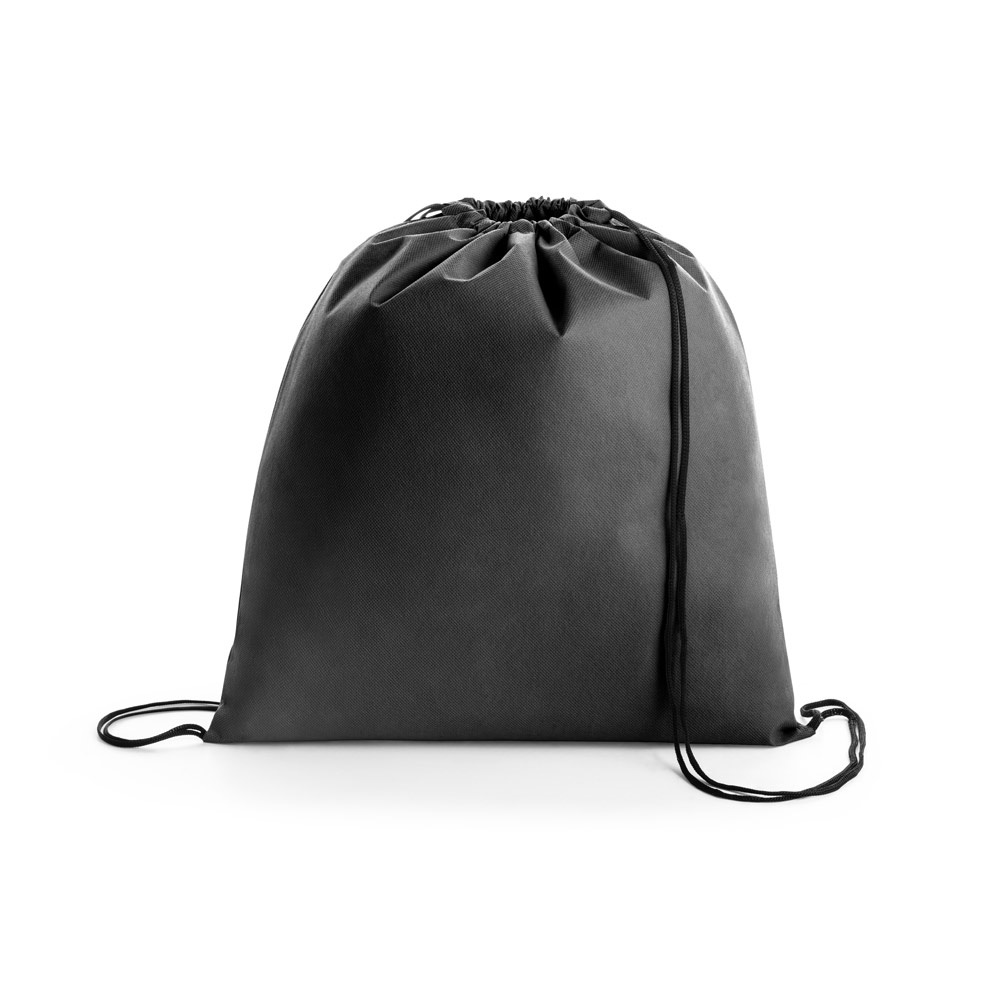 BOXP. Non-woven τσάντα πλάτης (80 g/m²) - Μαύρο