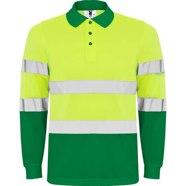 POLARIS L/S - GARDEN GREEN/FLUOR YELLOW