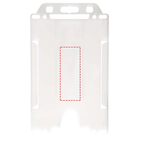 Pierre recycled plastic card holder 