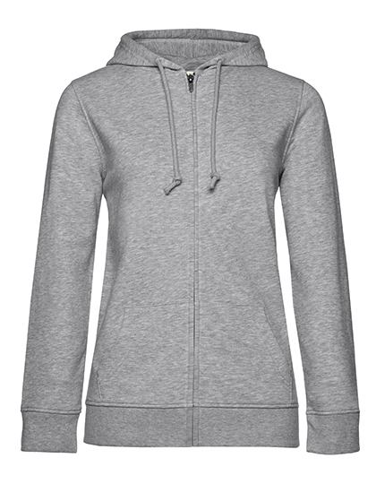 B&C BE INSPIRED - Inspire Zipped Hood Jacket /Women_° - Heather Grey